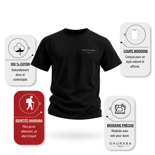 T-SHIRT GHURABA™-HOMME